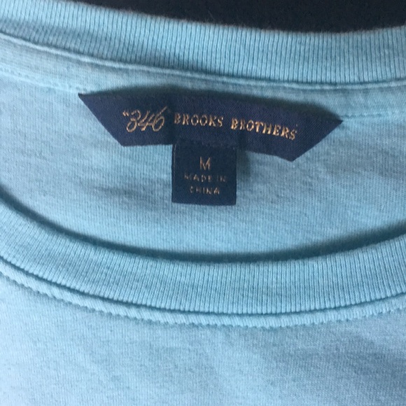 Brooks Brothers women’s med. light blue T-shirt - Picture 2 of 4